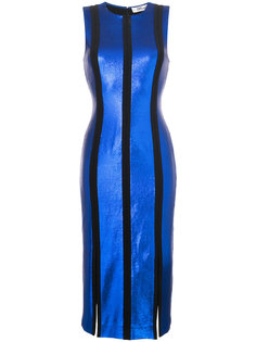 платье с панельным дизайном и эффектом металлик Dvf Diane Von Furstenberg
