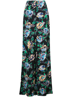 расклешенные брюки с цветочным принтом Dvf Diane Von Furstenberg