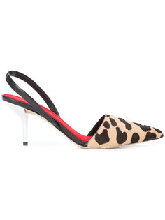 туфли с анималистическим узором Dvf Diane Von Furstenberg