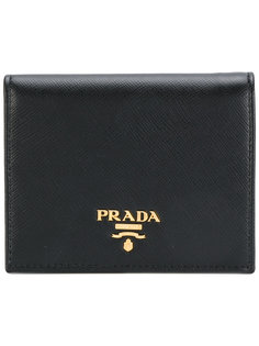 классический бумажник с логотипом Prada