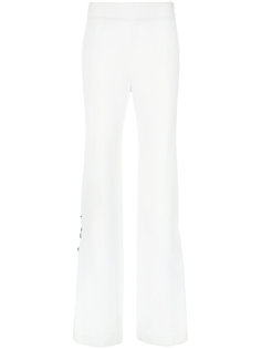 side lace up flared trousers Nk