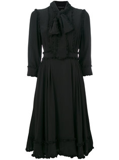 платье с оборкой  Ermanno Scervino