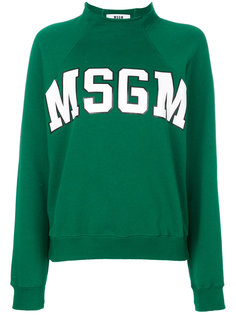 толстовка с логотипом MSGM