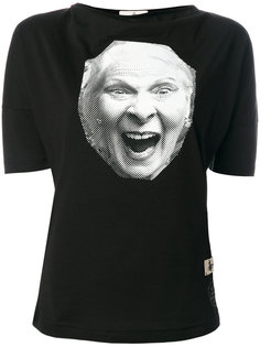 футболка с принтом лица  Vivienne Westwood Anglomania