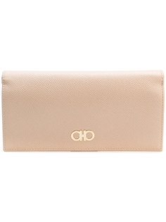 кошелек с двойной пряжкой Gancio Salvatore Ferragamo