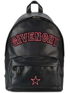 маленький рюкзак аппликацией в виде логотипа Givenchy