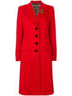 пальто с аппликацией Dolce &amp; Gabbana