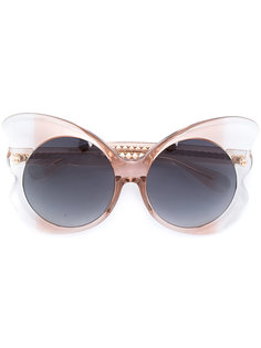 солнцезащитные очки с дизайном в виде бабочки 143 C3 Linda Farrow