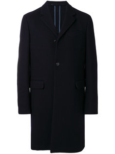 классическое однобортное пальто Prada
