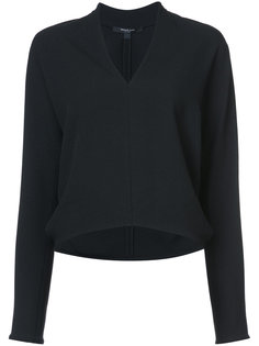 блузка с V-образным вырезом Derek Lam