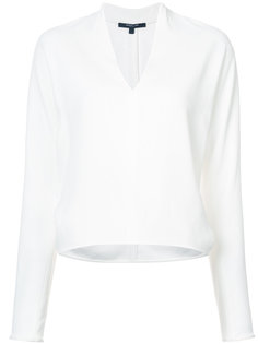 блузка с V-образным вырезом Derek Lam