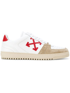 кеды на рифленой подошве Off-White