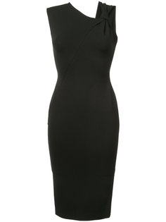 приталенное платье без рукавов Victoria Beckham