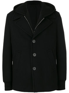 пальто с капюшоном Neil Barrett