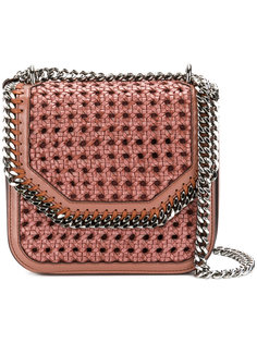 тканая квадратная сумка на плечо Falabella Stella McCartney