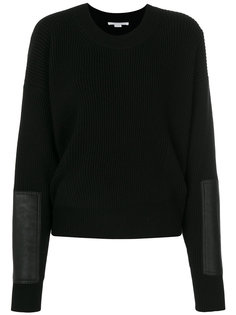 свитер с круглым вырезом с ребристой фактурой Stella McCartney