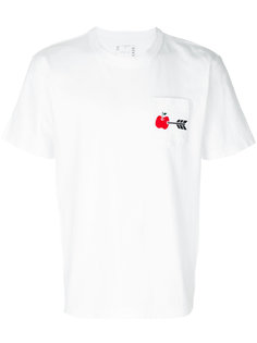футболка с яблоком Sacai