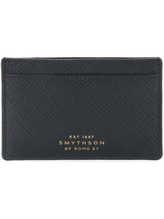 визитница с логотипом Smythson