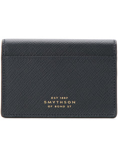 кошелек на кнопке Smythson