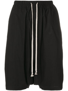 шорты с заниженным шаговым швом Rick Owens DRKSHDW