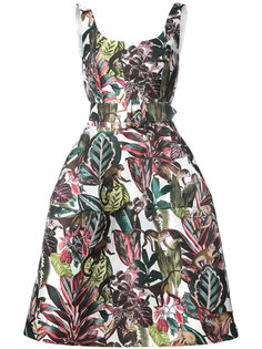 платье с пышной юбкой Oscar de la Renta