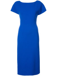 cap sleeve pencil dress Oscar de la Renta