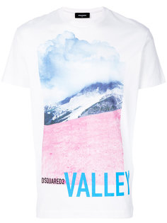 футболка с принтом Valley Dsquared2