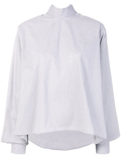 блузка свободного кроя с завязками на шее Mm6 Maison Margiela