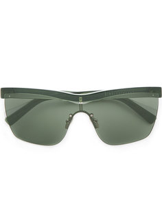 солнцезащитные очки в прозрачной оправе Dion Lee