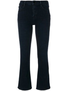 укороченные слегка расклешенные джинсы Selena средней посадки J Brand