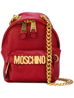 сумка на плечо в форме рюкзака Moschino