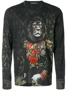 толстовка Royal Pet Portrait Dolce &amp; Gabbana