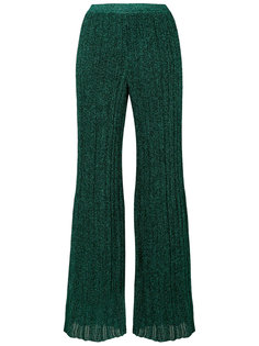 трикотажные брюки с люрексом  Missoni
