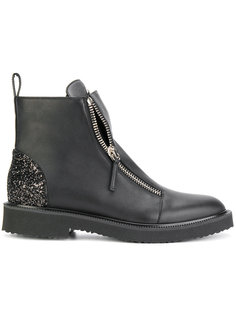ботильоны с блестящей панелью Kat Giuseppe Zanotti Design