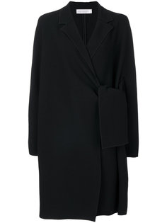 пальто с боковой застежкой на завязку Victoria Victoria Beckham