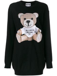 платье из джерси Bear Moschino