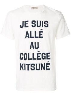 футболка Je Suis Alle Maison Kitsuné