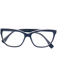 очки с квадратной оправе Fendi Eyewear