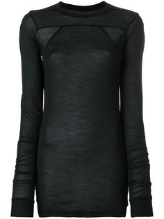 топ с длинными рукавами Rick Owens