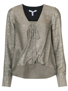 блузка с длинными рукавами и драпировкой  Derek Lam 10 Crosby