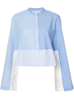 striped button-down shirt Derek Lam 10 Crosby