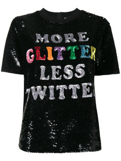 топ с пайетками More Glitter Ashish