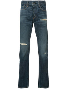 джинсы с рваными деталями Rag &amp; Bone