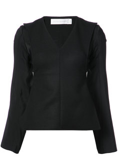 open back blouse Victoria Beckham