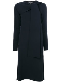 платье с завязкой  Salvatore Ferragamo