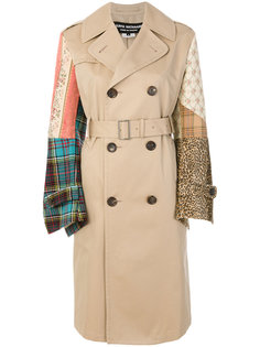 пальто с заплатками Junya Watanabe Comme Des Garçons