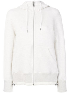 толстовка с капюшоном и шнурком на талии Sacai
