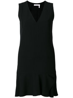 платье шифт с оборкой  See By Chloé