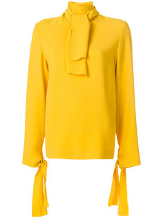 блузка с бантом на шее Joseph