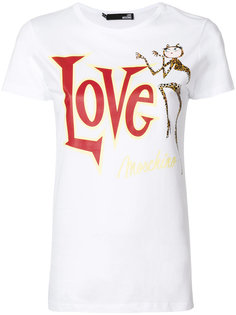 футболка с принтом Love Moschino